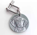Personalized Medium Dog ID Tag Copper-nickel - Dalmatian