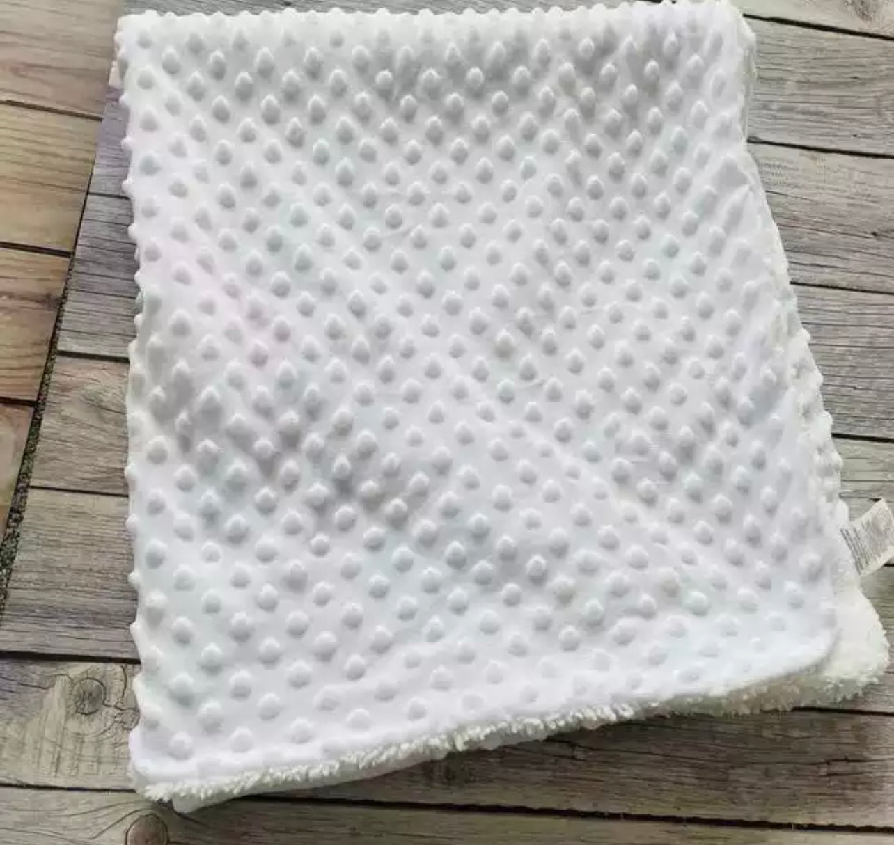 Personalised Embroidered Dog Puppy Pet Blanket - White