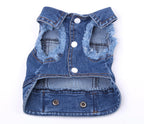 Denim Dog Jacket - Dark Blue
