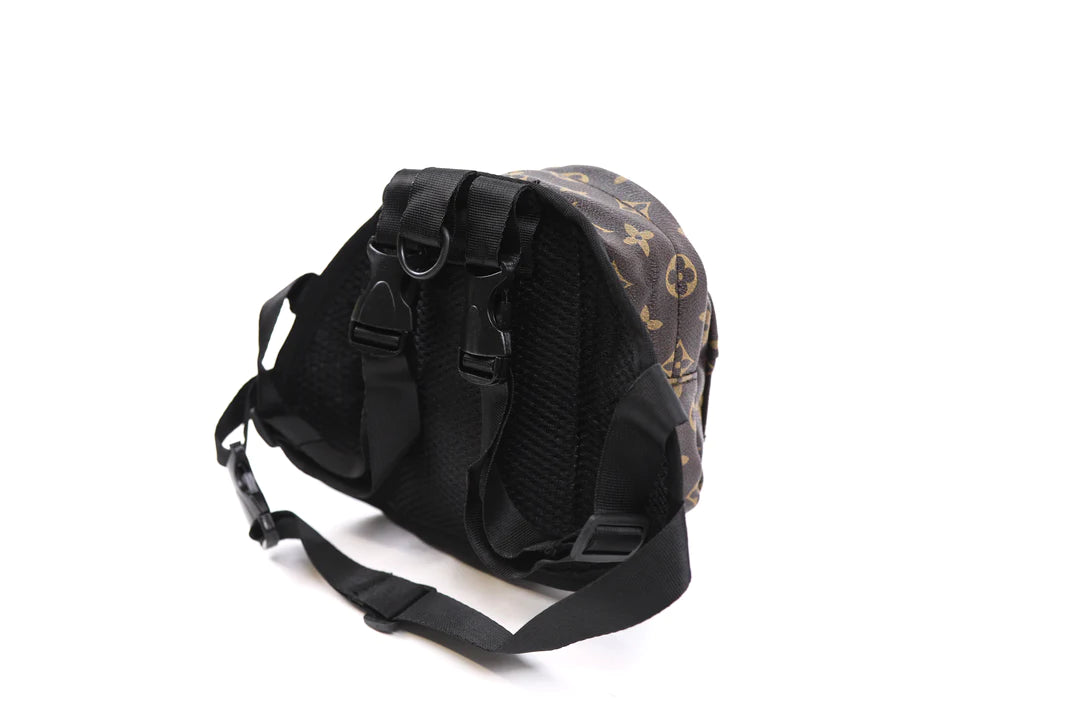 Backpack Dog Harness - Brown