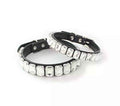 Gemstone Dog Collar - Clear