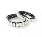 Gemstone Dog Collar - Clear