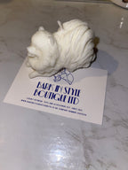 Pomeranian Candle