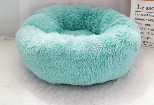 Circle Dog Bed - China Blue