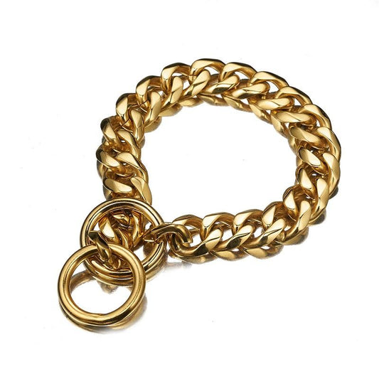 15mm Stainless Steel Dog Chain Collars