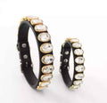 Round Gemstone Collar - Clear