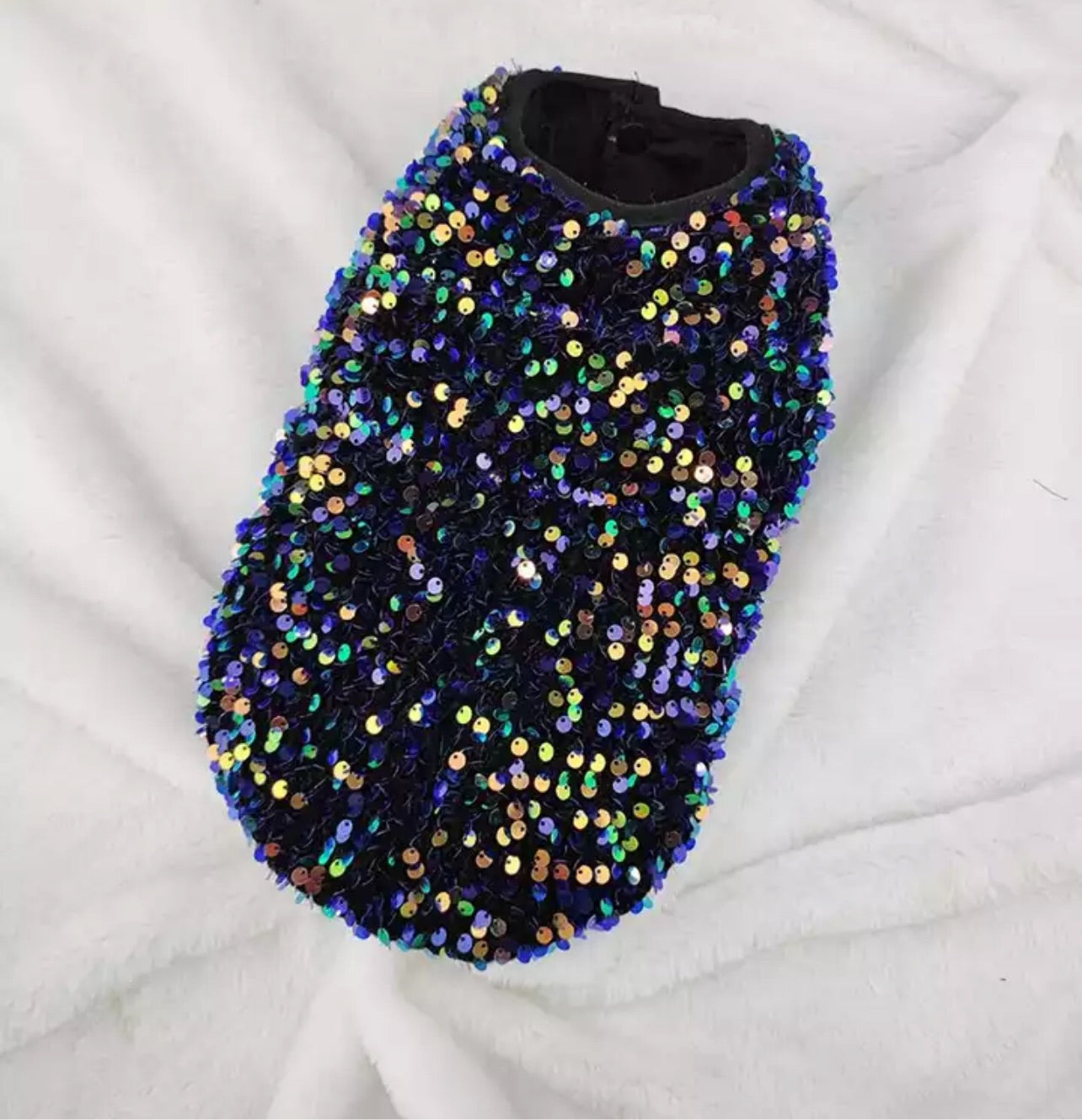 Sequin Sleeveless Jacket - Multi