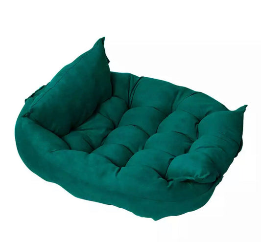 Multi Function Dog Bed - Dark Green