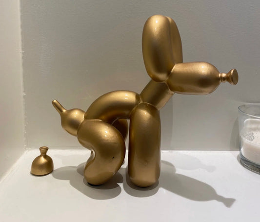 Dog Ornament - Gold