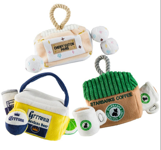 Stay Busy At Home Burrow Dog Toy Bundle