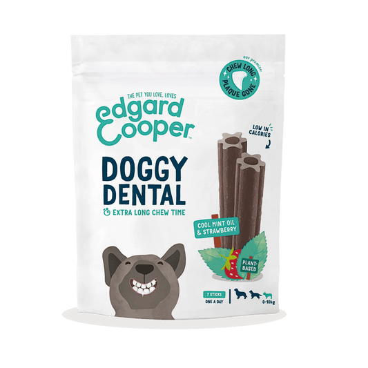 Edgard & Cooper – Doggy Dental Strawberry & Mint Small